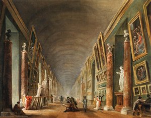 The Grande Galerie — Hubert Robert