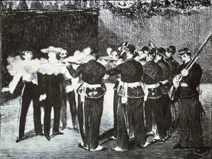 Die Hinrichtung Von Maximilien — Édouard Manet