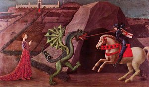 St George And The Dragon — Paolo Uccello