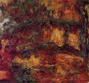 Il Ponte Giapponese A Giverny — Claude Monet