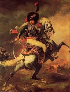 An Officer Of The Imperial Horse Guards Charging, — Théodore Géricault