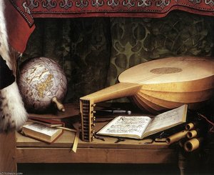 Los Embajadores (detalle)4 — Hans Holbein El Joven