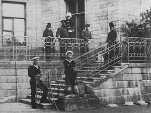 Alexander Iii., With Xenia, Olga, The Tsarevich Nikolaj, Georg, Michael And The Tsarina Marie — Félix Nadar
