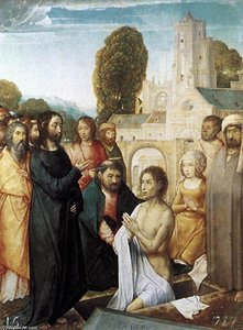 Ouvěštění Lazáře — Juan De Flandes