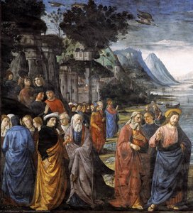 Wywołanie Apostołów (detal) — Domenico Ghirlandaio