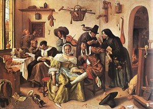 Prenez Garde Au Luxe — Jan Havickszoon Steen
