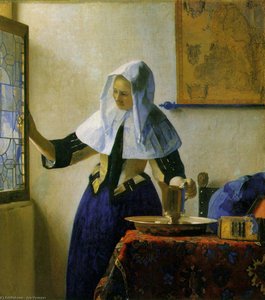 Młoda Kobieta Z Wiadrem Wody — Jan Vermeer