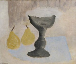 1924 (goblet And Two Pears) — Ben Nicholson Om
