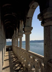 Belém Tower - Detail From South Facing Balcony — Francisco De Arruda