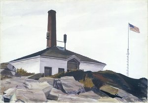 House Of The Foghorn, I — Edward Hopper