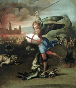 San Michele E Il Drago — Raffaello