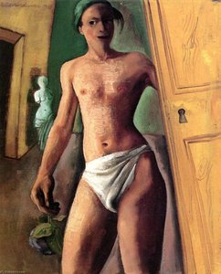 Man With Flower — Felix Nussbaum