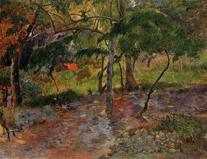 Paysage Tropical, Martinique — Eugène Henri Paul Gauguin