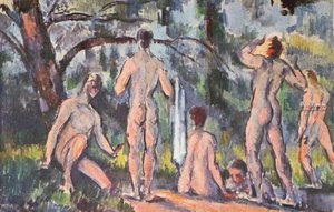 Étude Des Baigneurs — Paul Cézanne