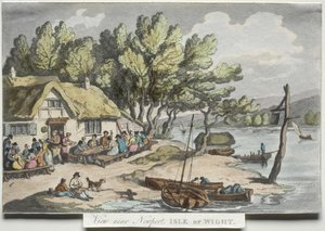 View Near Newport, Isle Of Wight — Thomas Rowlandson