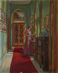 Lady Reading A Letter — Marie Louise Roosevelt Pierrepont