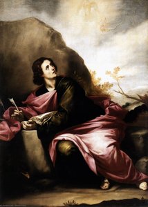 St John The Evangelist On Pathmos — Alonso Cano