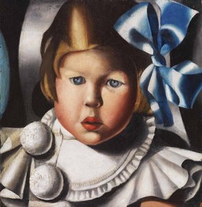 Portrait Of Evelyne P. — Tamara De Lempicka