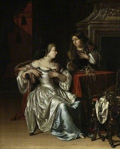 Tancred's Servant Presenting The Heart Of Guiscard In A Golden Cup To Guismond — Adriaen Van Der Werff