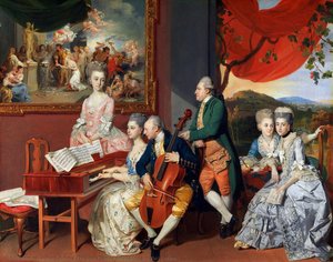 The Gore Family With George, 3rd Earl Cowper — Johanas Cofanis