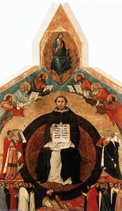 Triumph Of St Thomas Aquinas — Lippo Memmi