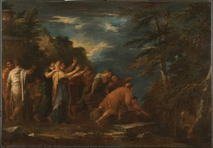 Pythagoras Emerging From The Underworld — Salvator Rosa