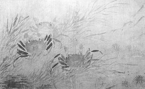 Fish And Crabs — Kim Hong-do