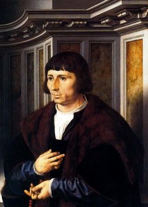 A Man With A Rosary — Jan Gossaert (mabuse)