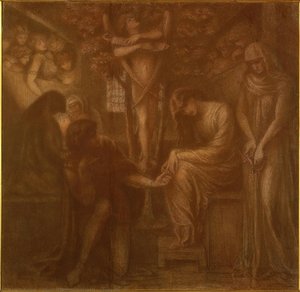 Estudio Para — Dante Gabriel Rossetti