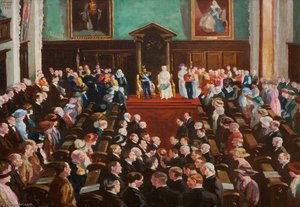State Opening Of Parliament — William Conor
