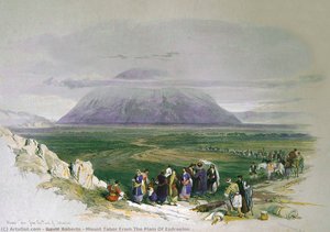 Mount Tabor From The Plain Of Esdraelon — David Roberts