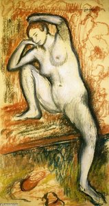 Estudo Nu Da Bailarina — Hilaire-germain-edgar Degas