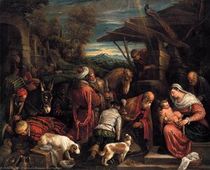 Adoration Of The Magi — Francesco Bassano The Younger
