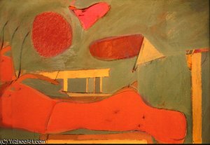 Summer Couch (detail) Mid — Willem De Kooning