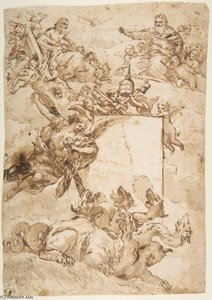St. Michael Expurging Heresy — Pietro Da Cortona