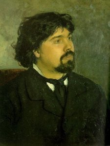 Портрет Художника Василия Сурикова — Ilya Repin
