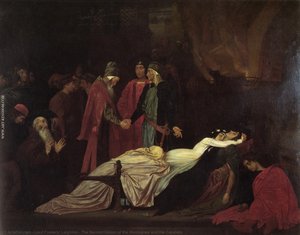 The Reconciliation Of The Montagues And The Capulets — Sir Frederic Lord Leighton