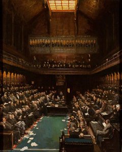 The Right Honourable J. Ramsay Macdonald Addressing The House Of Commons — Sir John Lavery