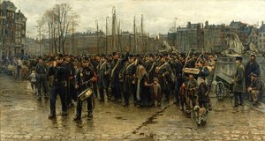 Transport Of Colonial Soldiers — Isaac Israels