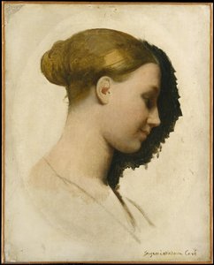 Madame Edmond Cavé (marie-élisabeth Blavot, Nata Nel 1810) — Jean-auguste-dominique Ingres