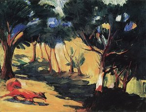 In The Grove In Sambek — Martiros Sarian