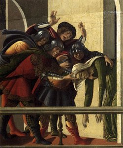 Historien Om Lucretia (detalj) — Sandro Botticelli