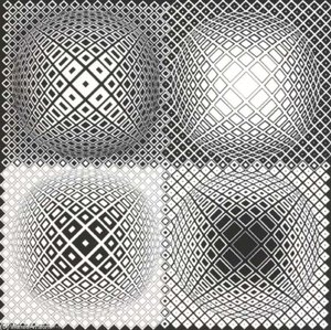Lang — Victor Vasarely