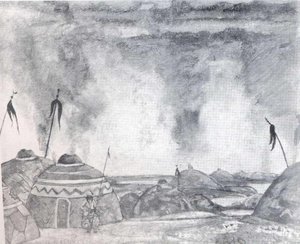 Polovtsian Camp — Nicholas Roerich