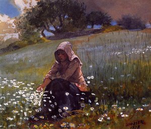 Dívka S Chýše — Winslow Homer