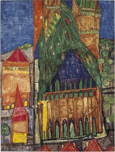 Cathedral I — Friedensreich Hundertwasser