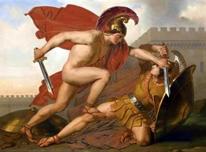 The Fight — Anne-louis Girodet