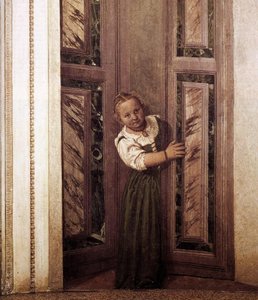 Mädchen In Der Tür — Paolo Veronese