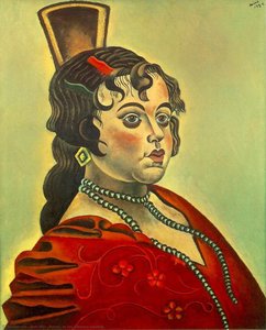 Portrait D'une Danseuse Espagnole — Joan Miró