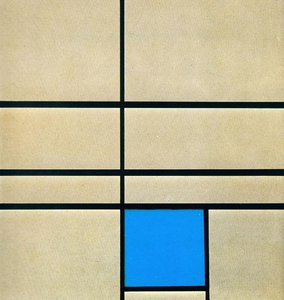 Composition with Blue 1